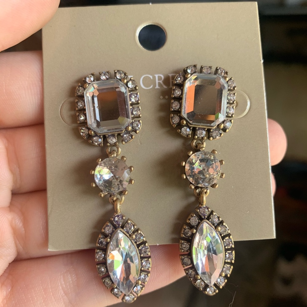J Crew hanging earrings